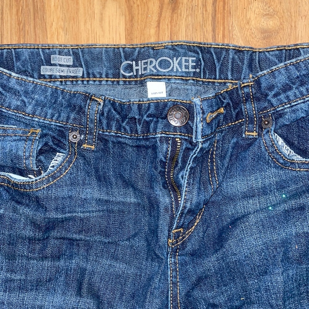 Cherokee blue jeans